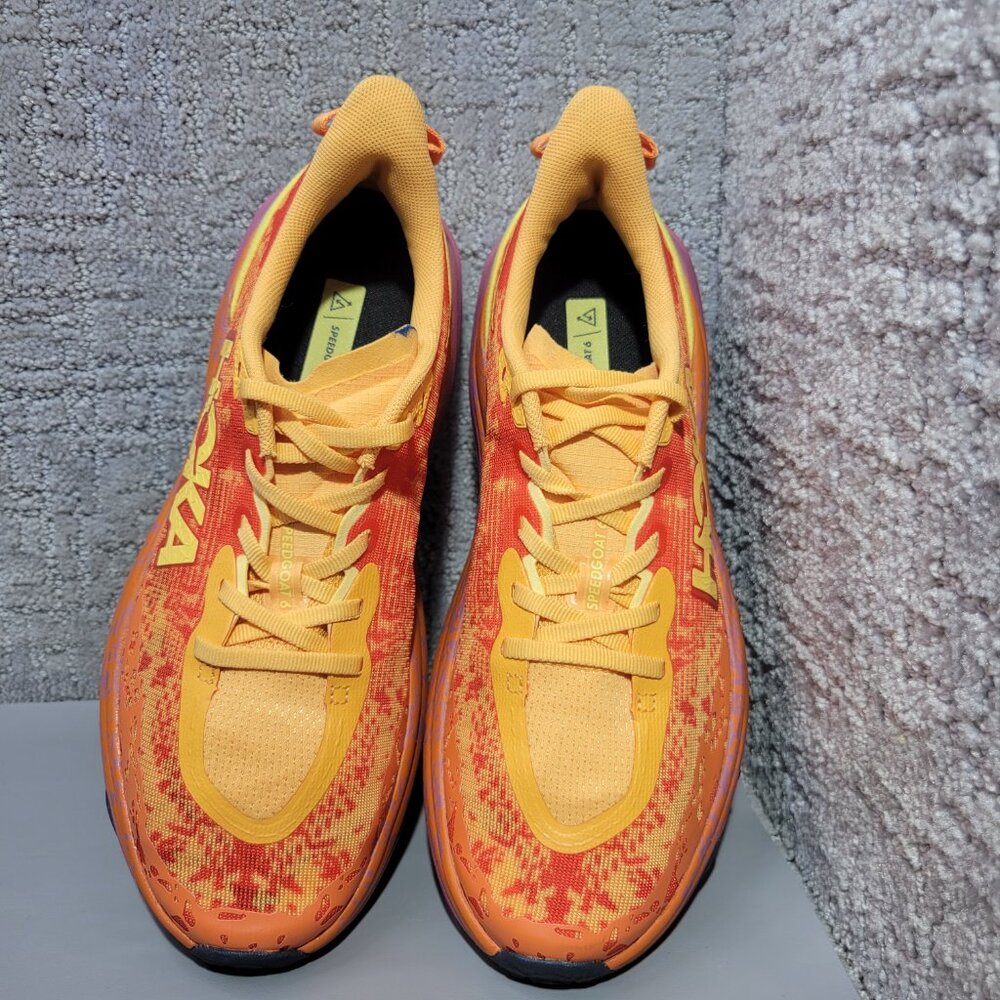 Hoka One One Speedgoat 6 Womens Size US 9.5B Sherbet Beet Root Running Shoes - Picture 3 of 13